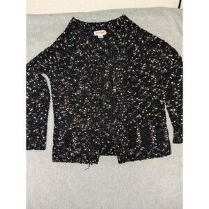 Cat And Jack Cardigan Animal Print - Pink/Beige With Gold String